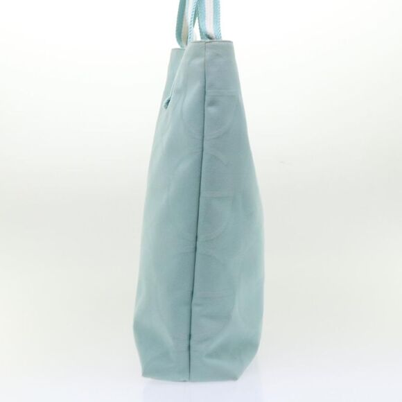 Gucci Blue Canvas Tote Bag (Pre-Owned) - Picture 10 of 12